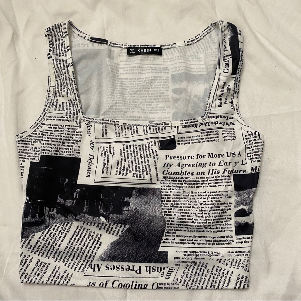 Cheyenne newspaper print top